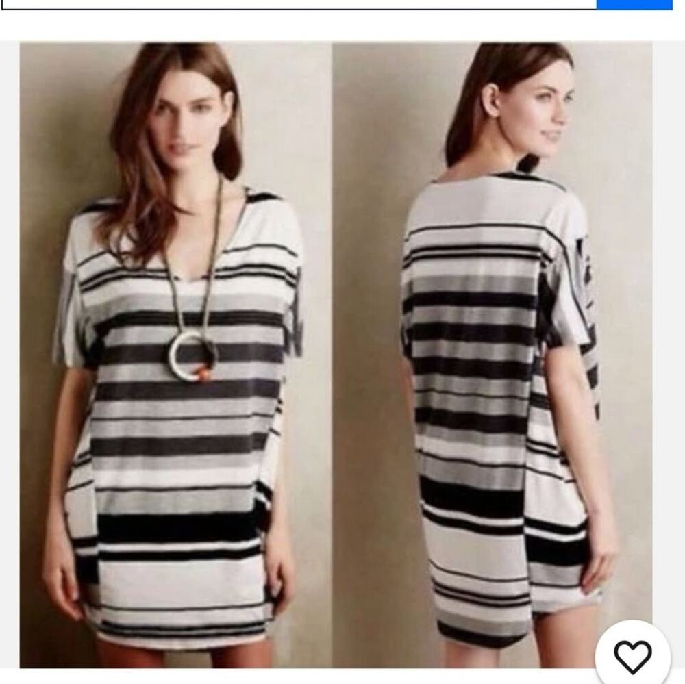 Anthropologie By Puella Striped Tunic/Dress Size XS